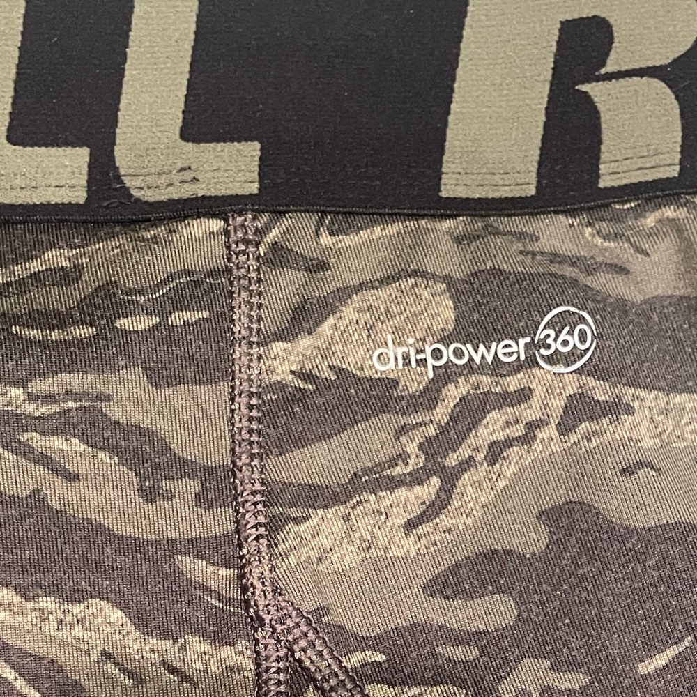 Russell Camo Pattern Base Layer Spandex Pants - image 8